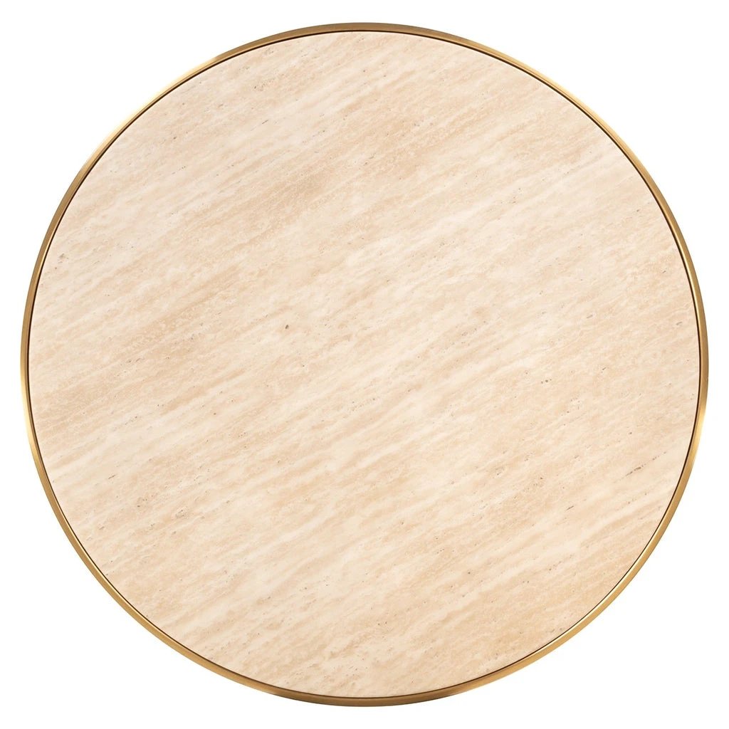 Bistrotafel Brazza 80Ø (Beige) by Richmond Interiors