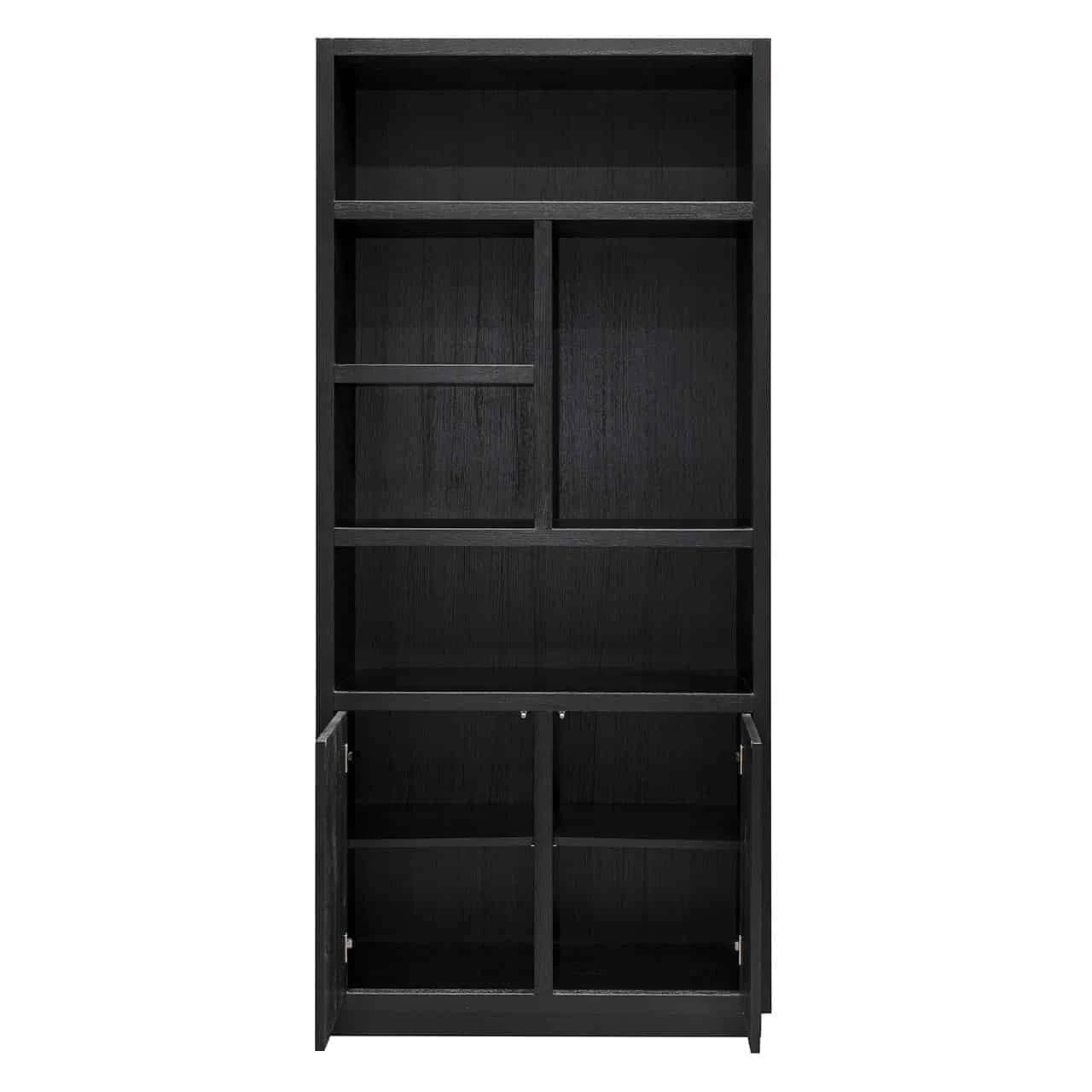 Boekenkast Oakura 2-deuren (Black) by Richmond Interiors