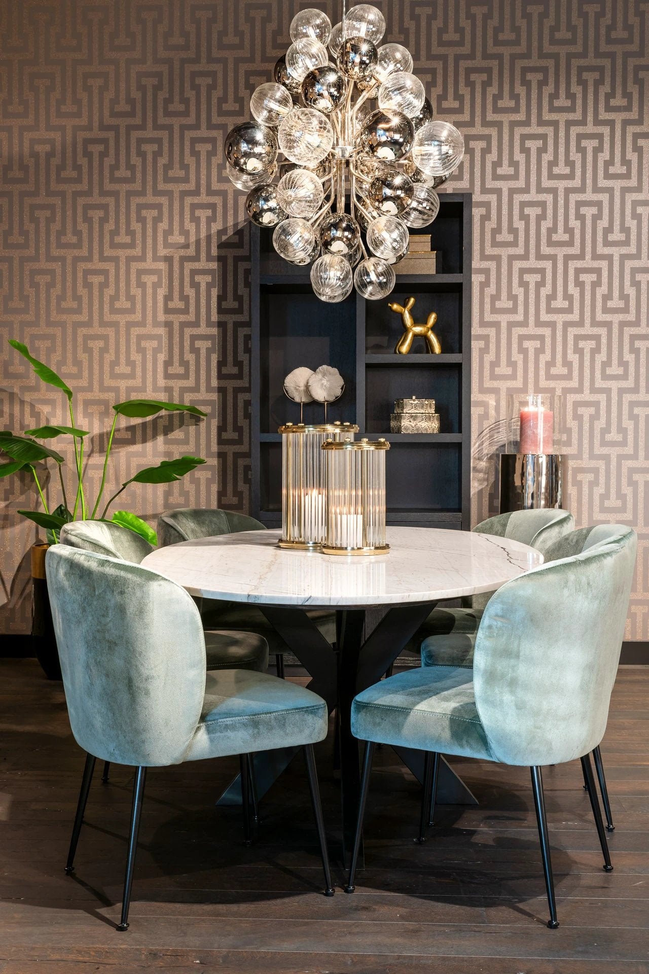 Boekenkast Oakura 2-deuren (Black) by Richmond Interiors