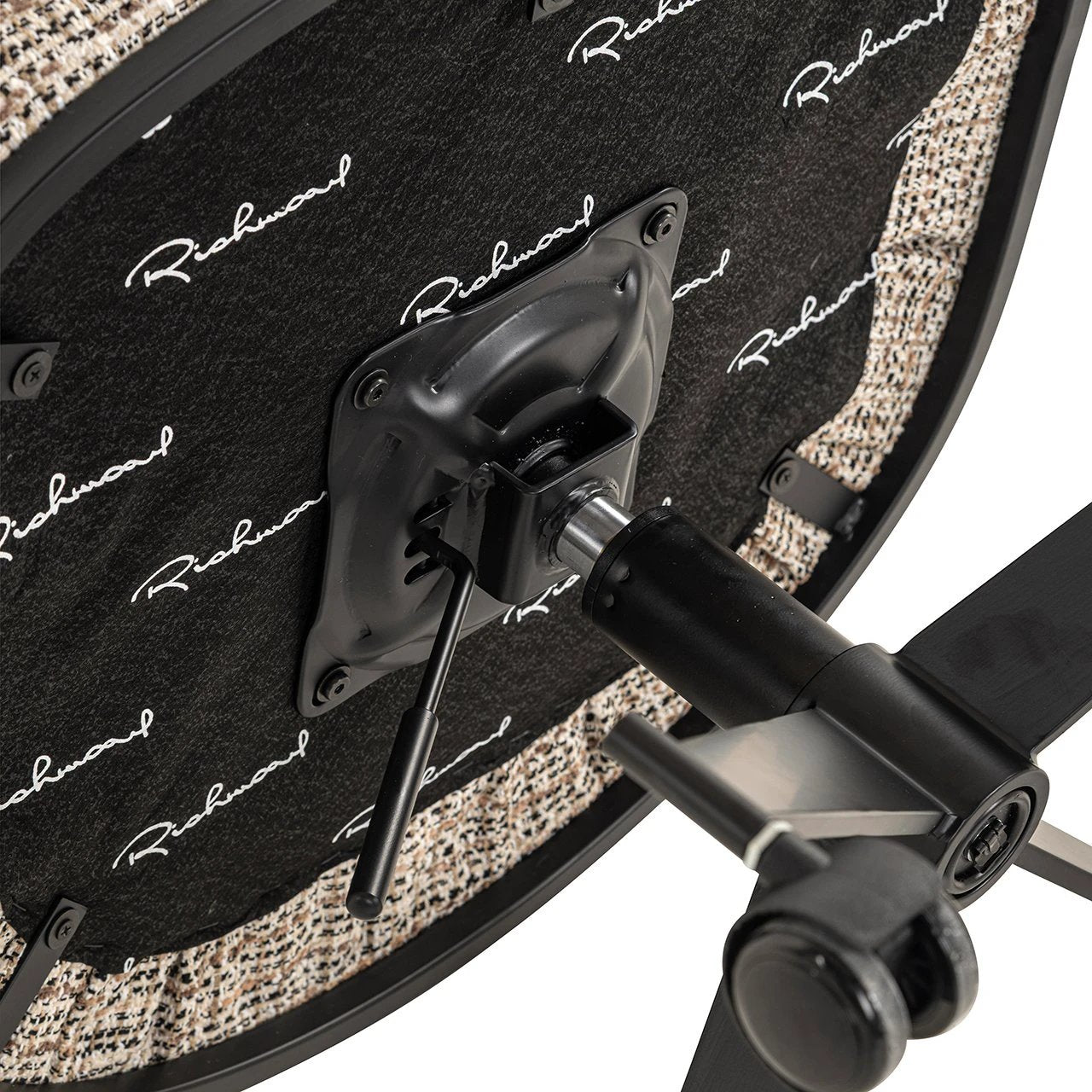 Draaistoel Rochenne met wielen trendy nature by Richmond Interiors