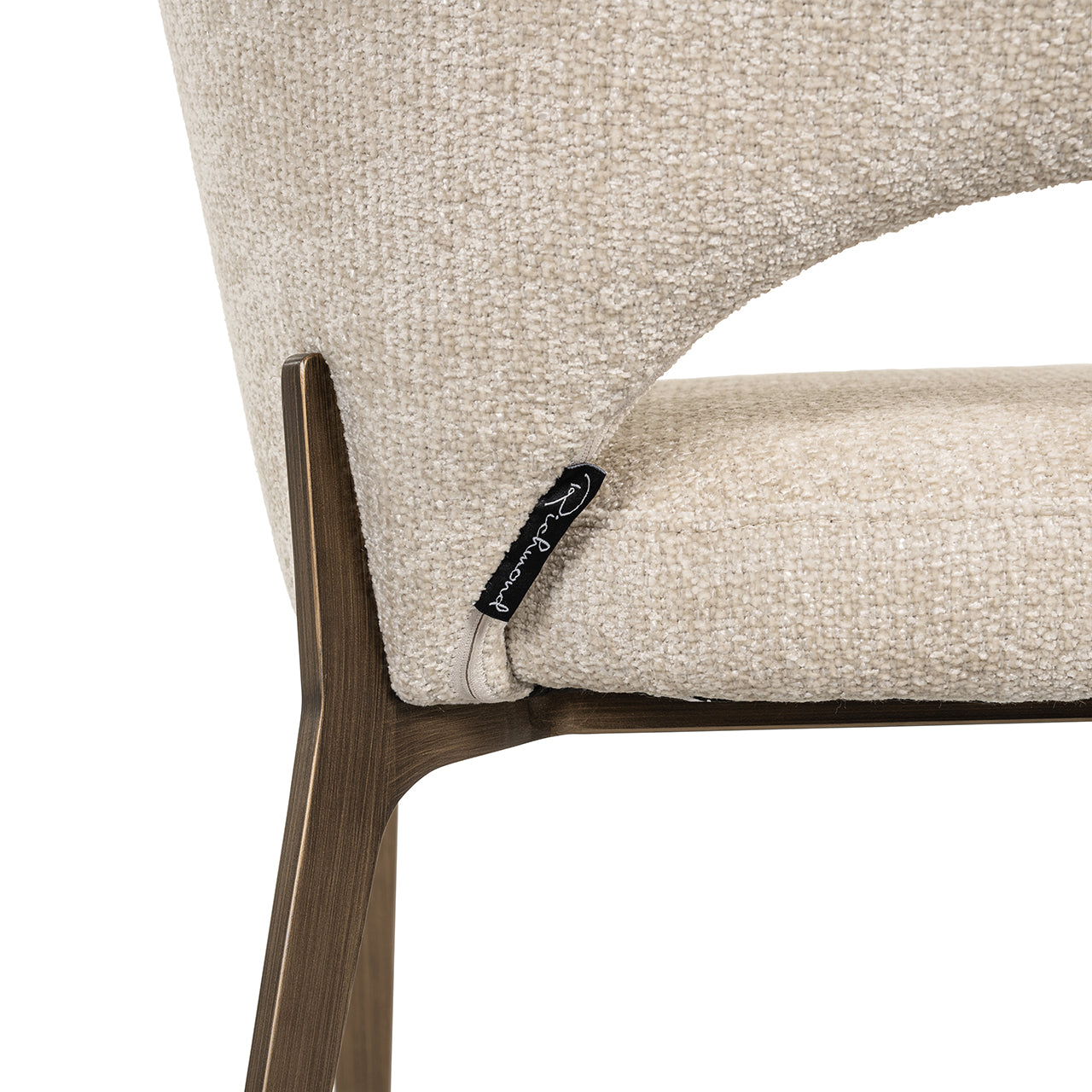 Eetkamerstoel Kenzi cream unicorn - depauwwonen