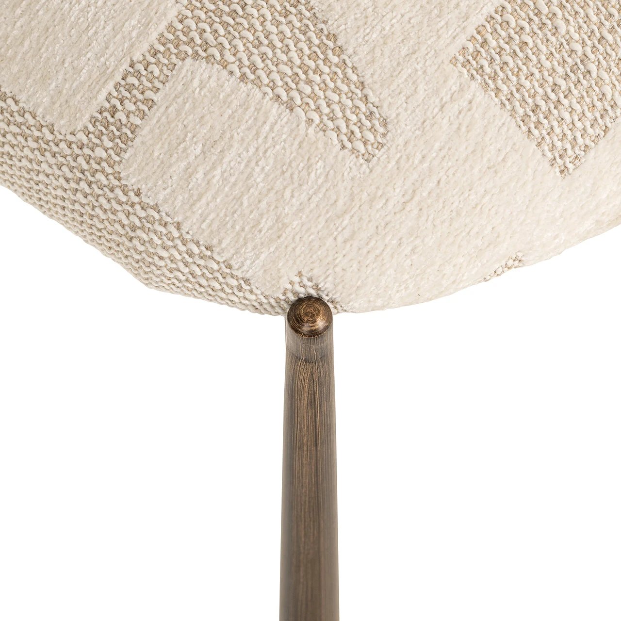 Eetkamerstoelen Lana beige graffic (set van 2) by Richmond Interiors
