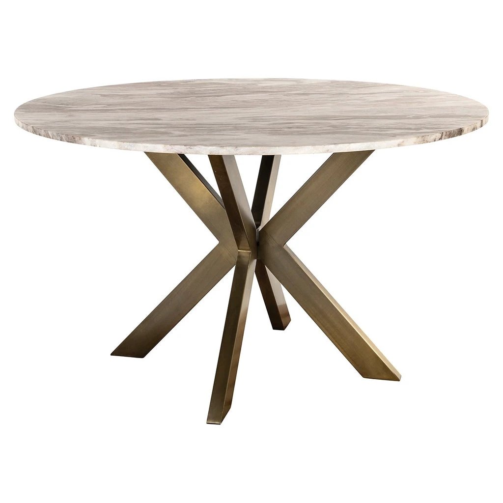 Eettafel Bottega 140Ø (Wit) by Richmond Interiors