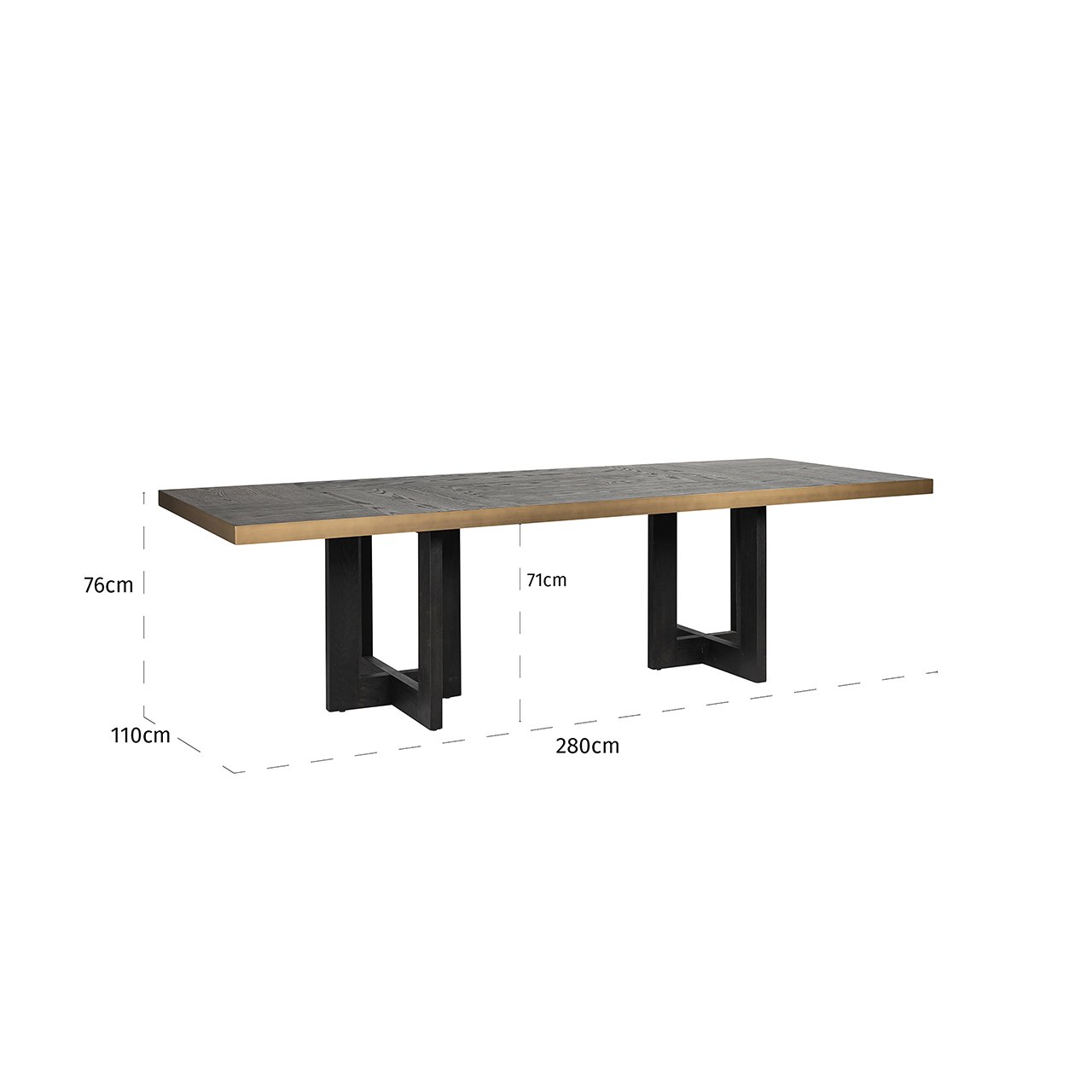 Eettafel Cambon 280 - depauwwonen