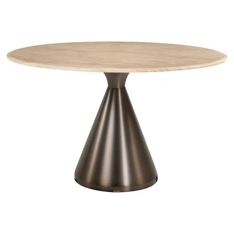 Eettafel Montgommery 130Ø (Beige) by Richmond Interiors