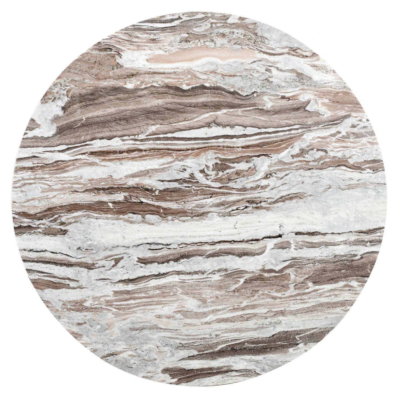 Eettafel Oberoy 130Ø (Bruin) by Richmond Interiors