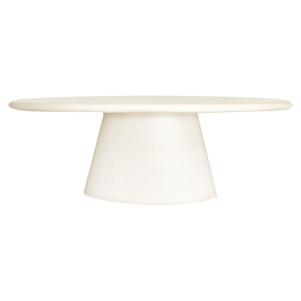 Eettafel Urban Bloom ovaal 220 binnen/buiten (Zandsteen) - depauwwonen