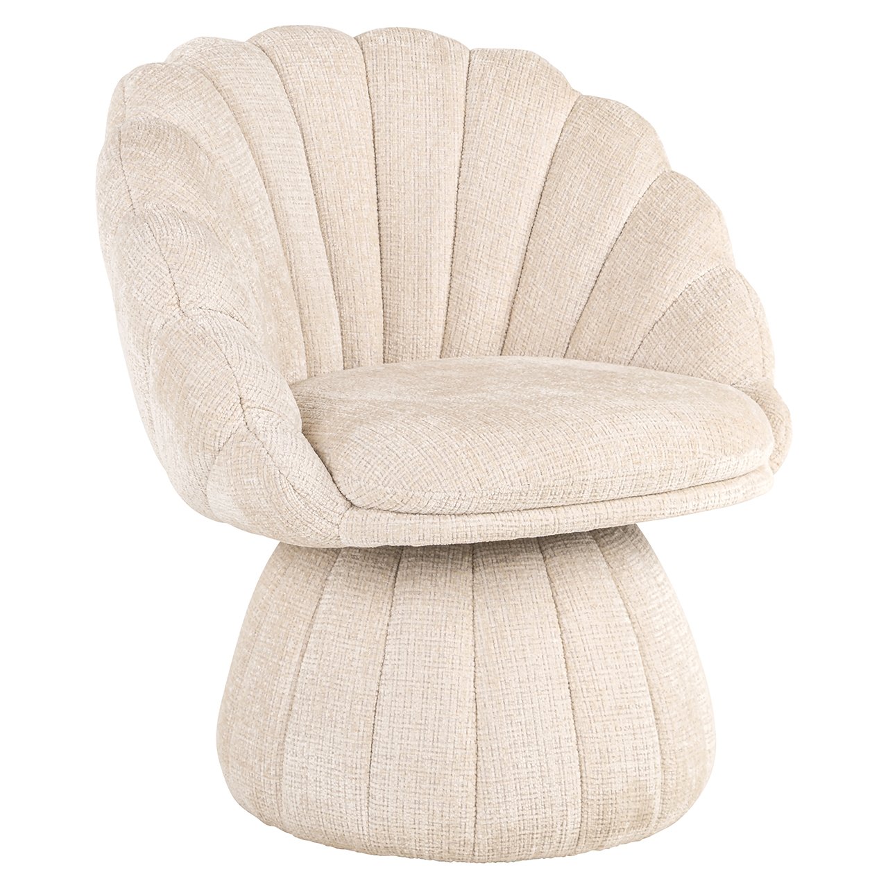 Fauteuil Blossom beige chenille - depauwwonen