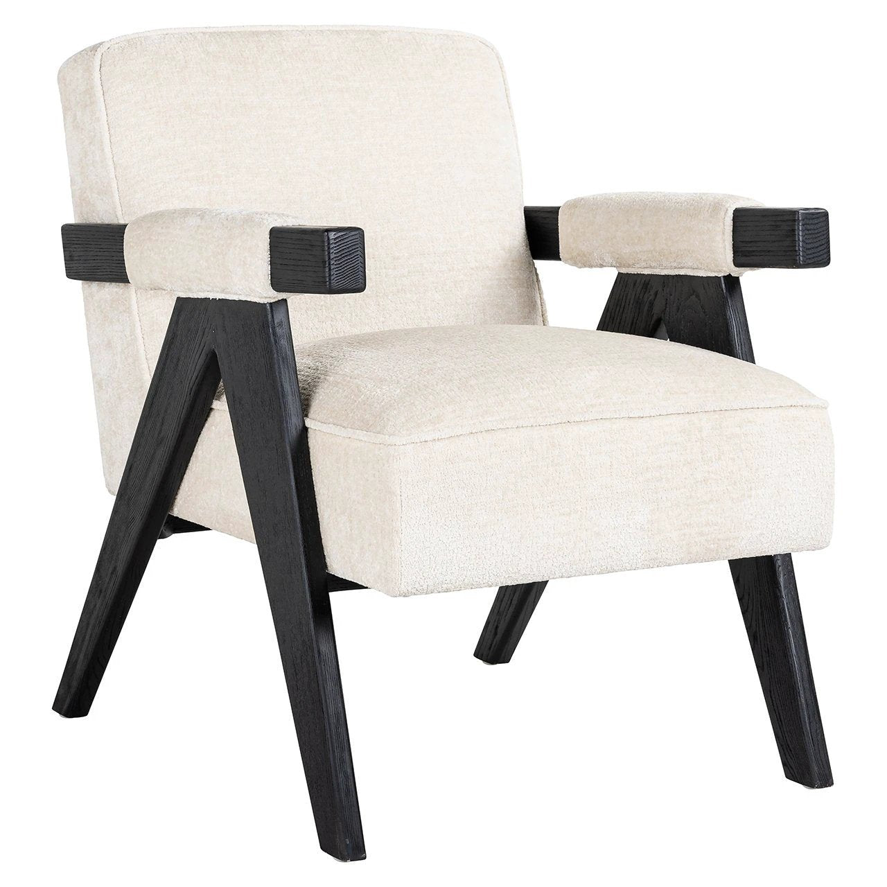 Fauteuil Cooper white chenille by Richmond Interiors
