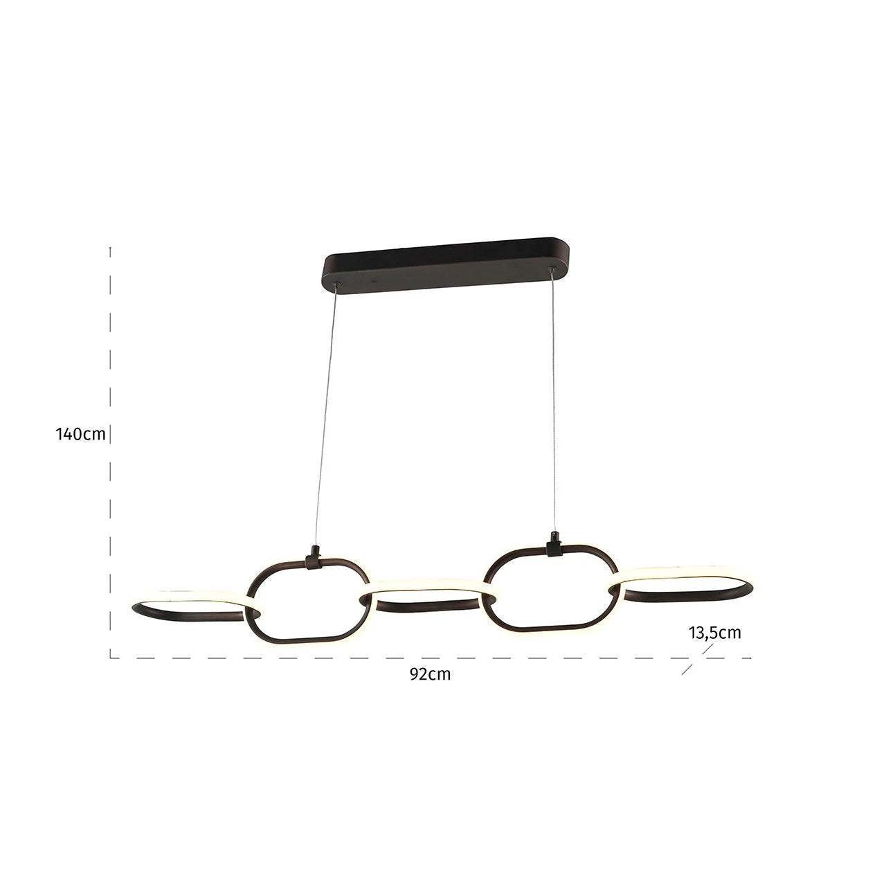 Hanglamp Layn (Bronze) by Richmond Interiors