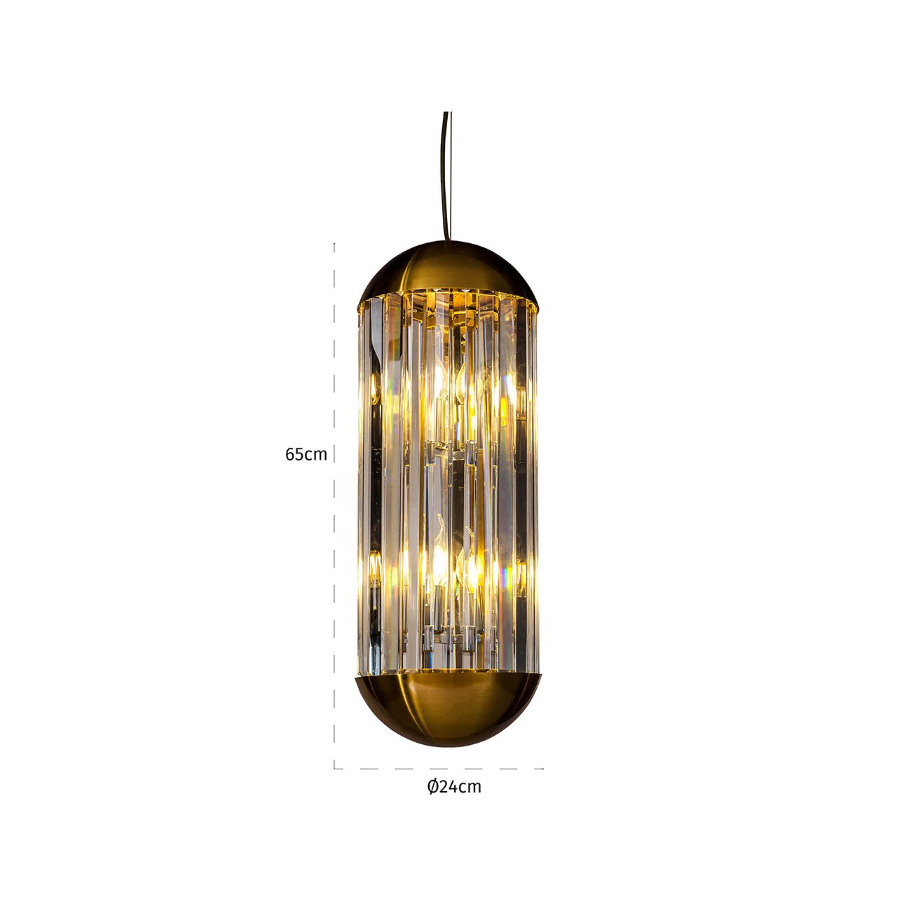 Hanglamp Sila (Bronze) by Richmond Interiors