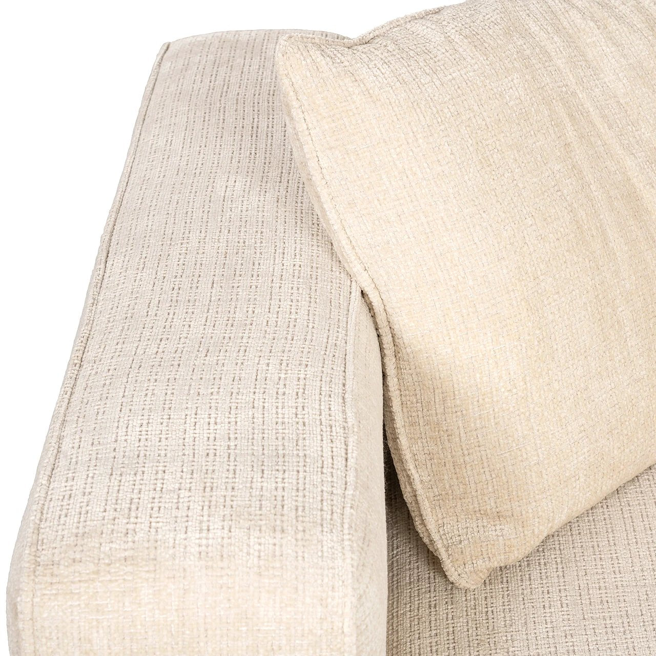 Hoekbank Lusso beige chenille by Richmond Interiors