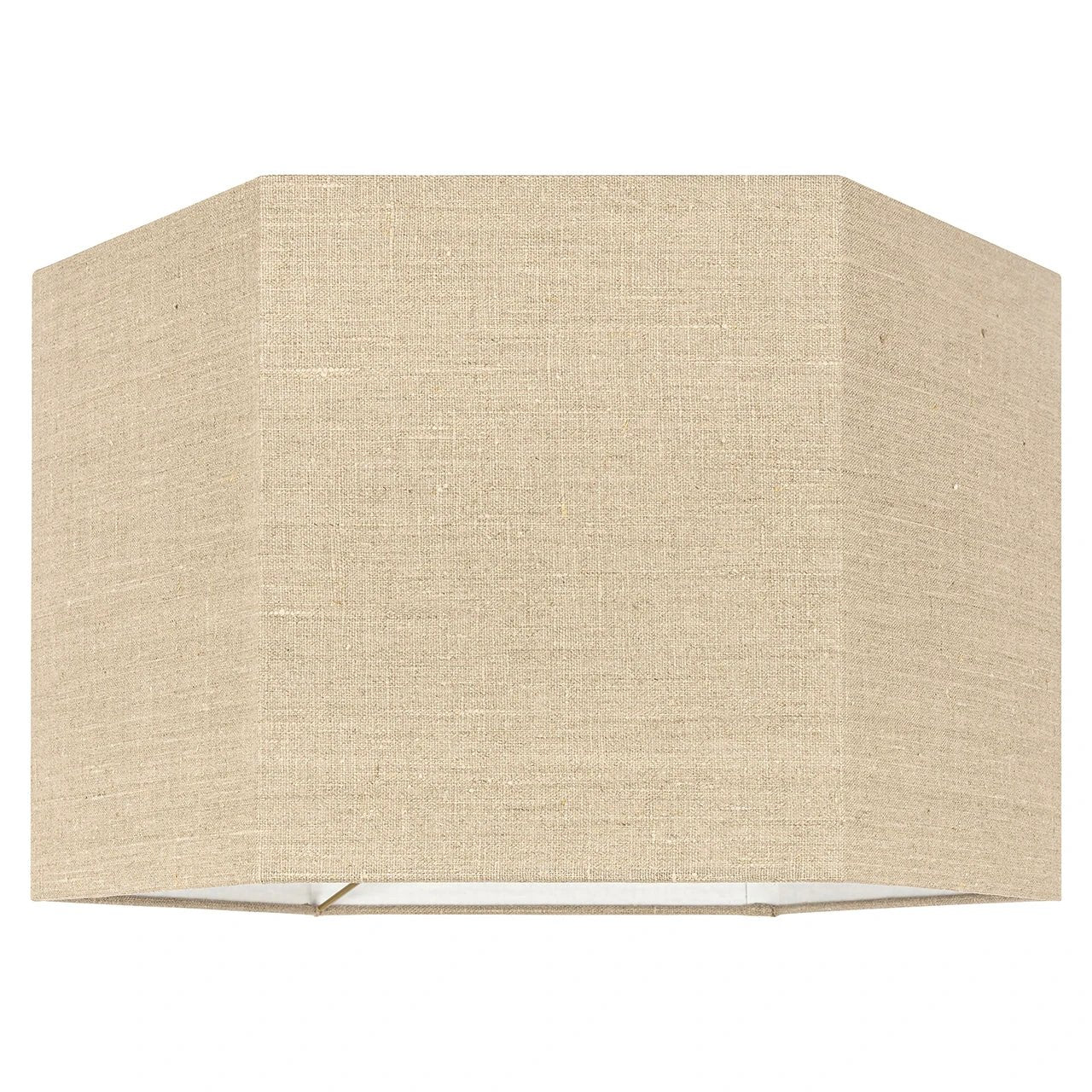 Lampenkap Sally sand linnen, medium zeshoekig by Richmond Interiors