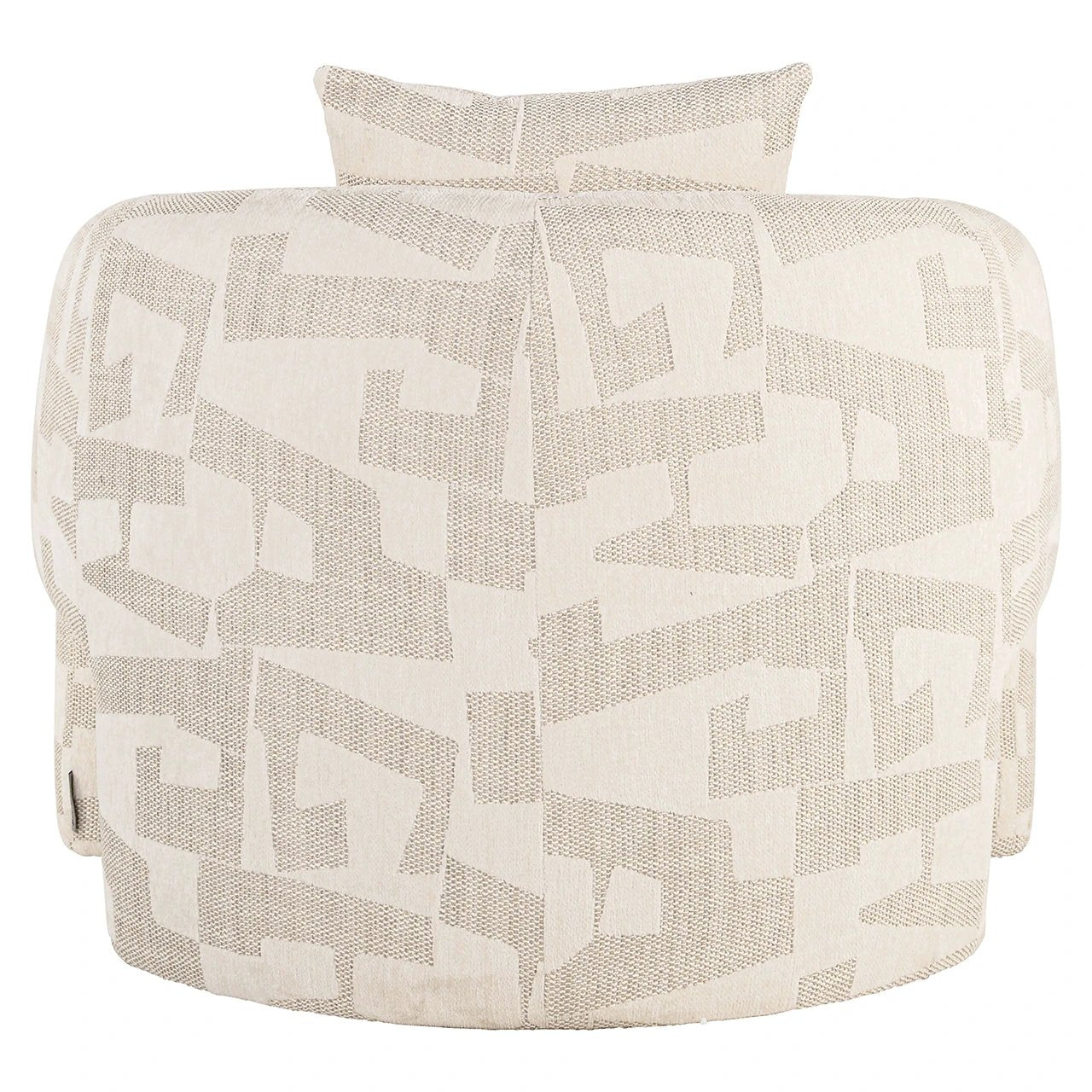 Lounge fauteuil Tuscany beige graffic by Richmond Interiors