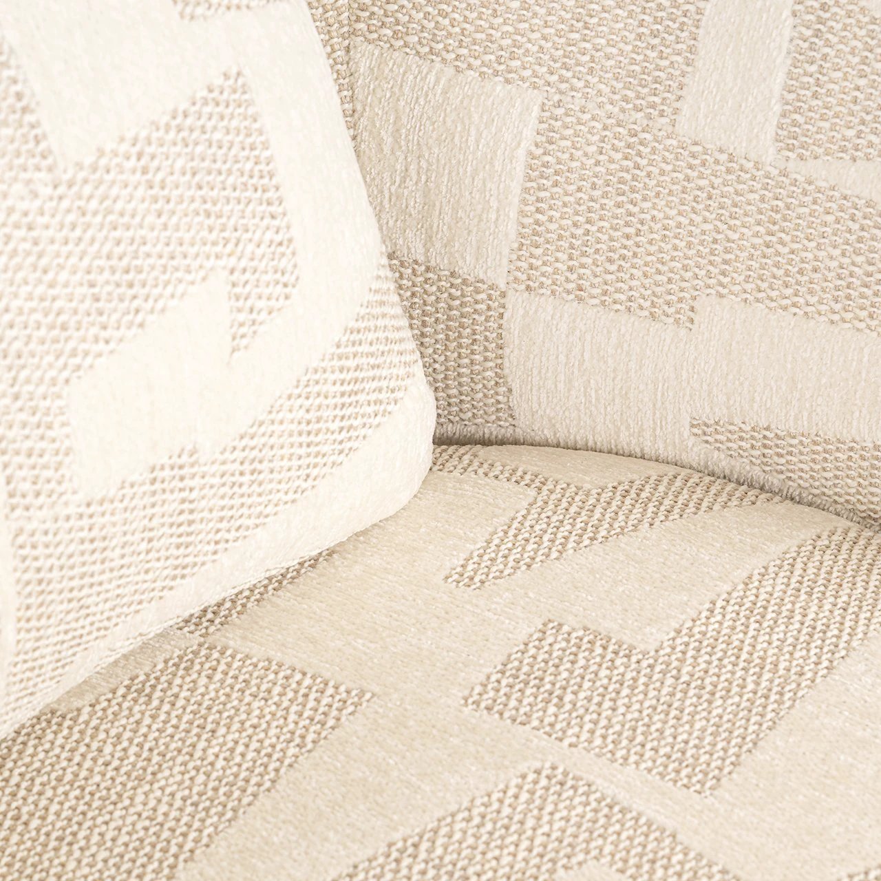 Lounge fauteuil Tuscany beige graffic by Richmond Interiors