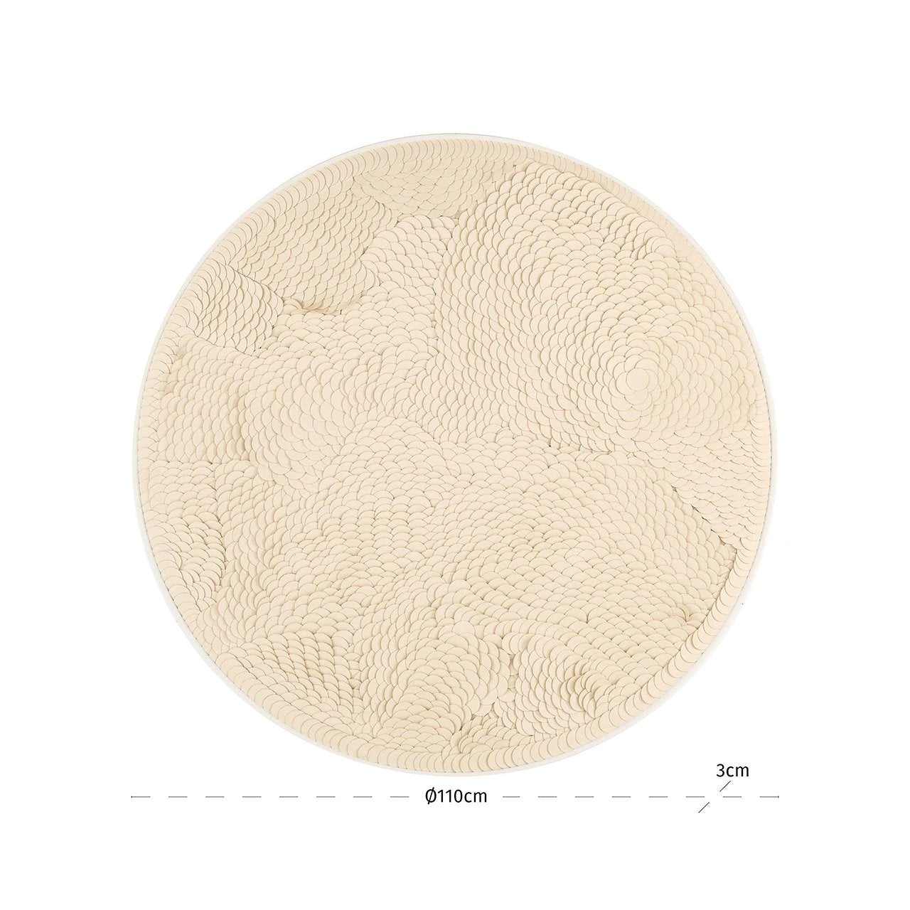 Muurkunst Flow (Wit) by Richmond Interiors