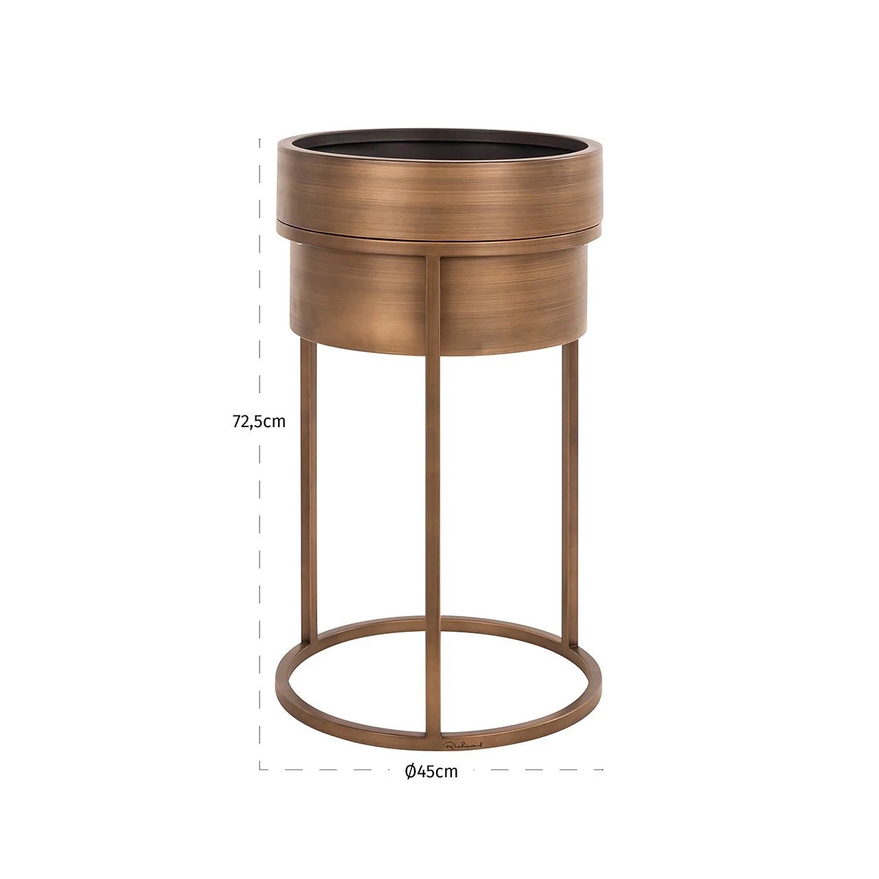 Plantenbak Chadd (Geborsteld Goud) by Richmond Interiors