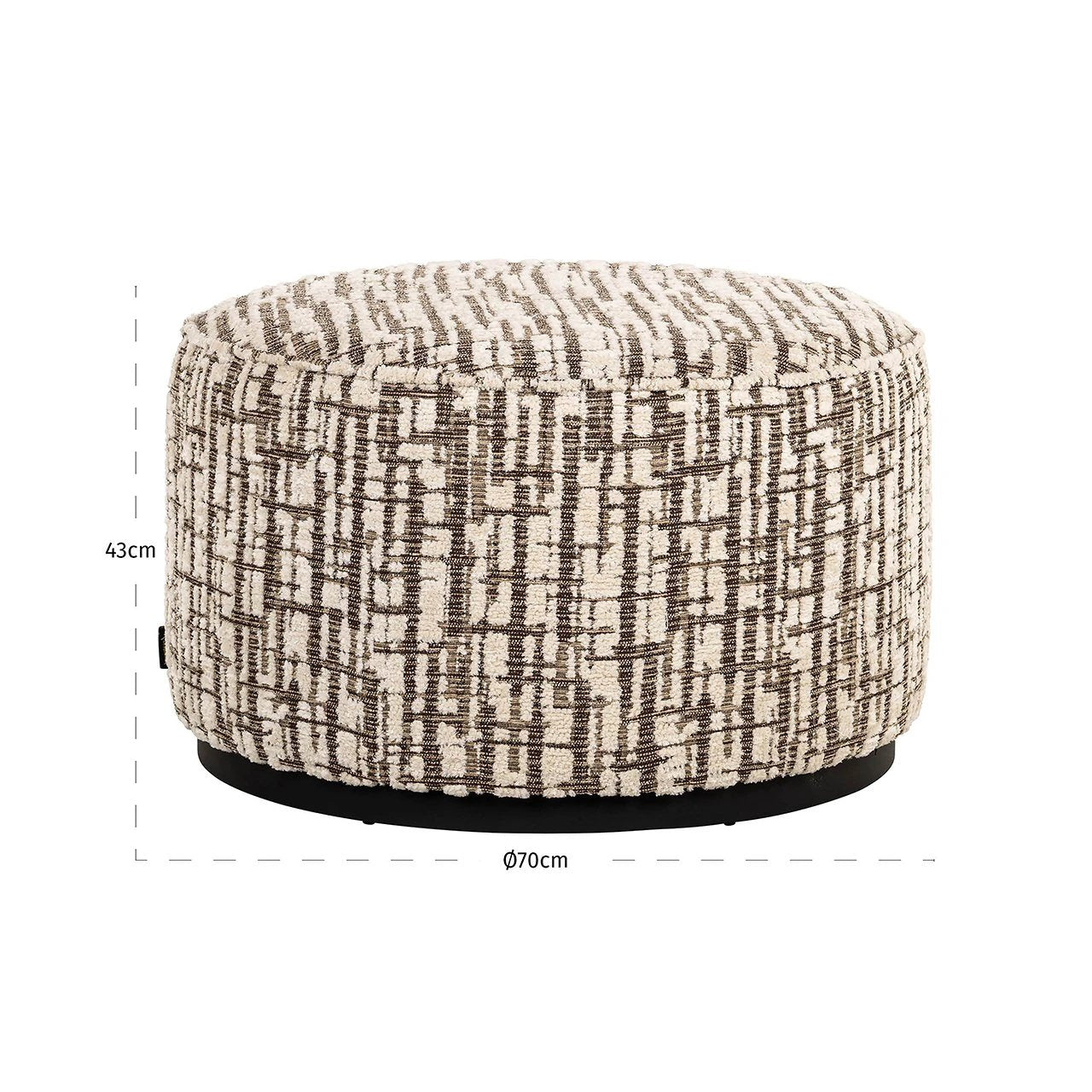 Poef Lexie 70Ø room dalia by Richmond Interiors