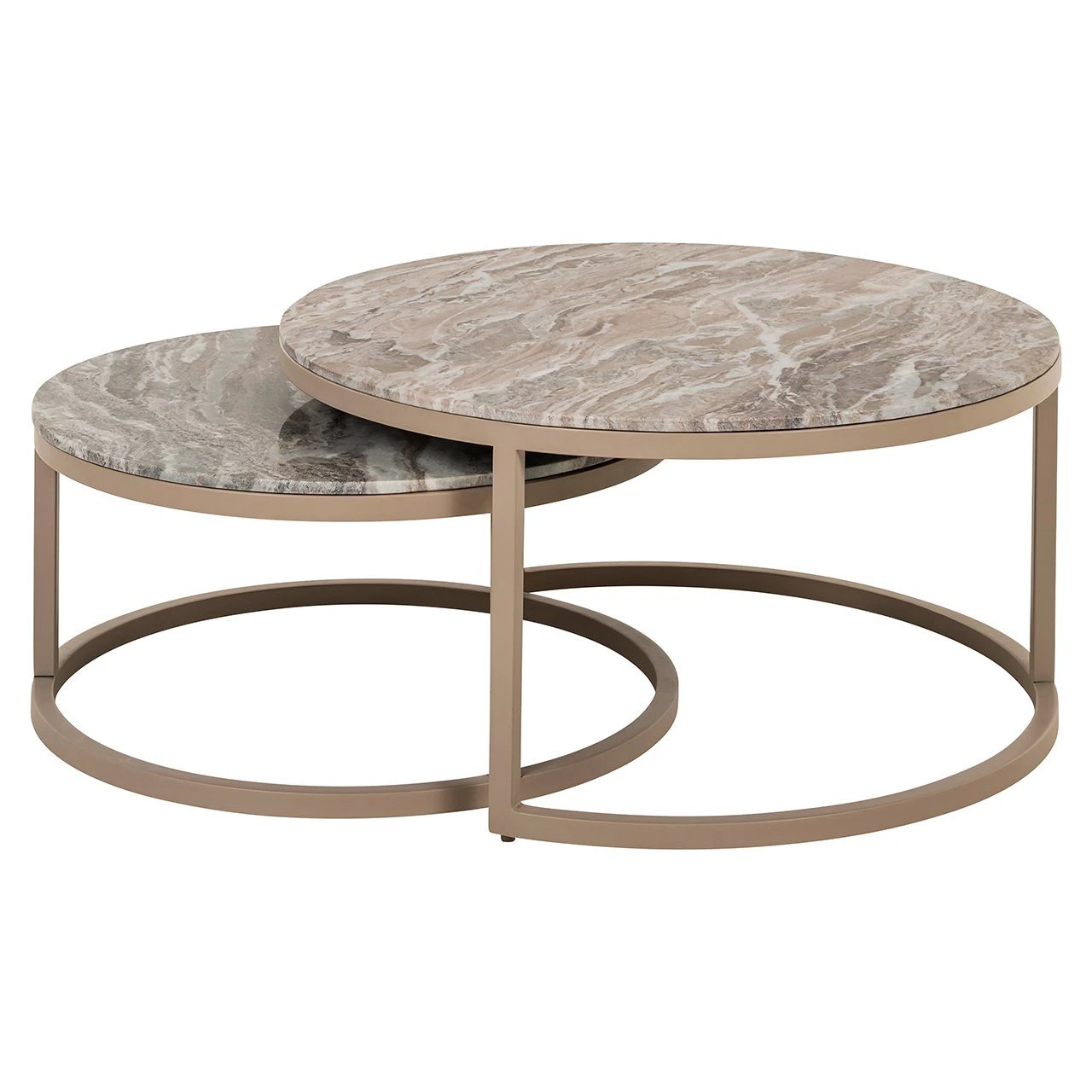 Salontafel Fairfax set van 2 (Stone) by Richmond Interiors