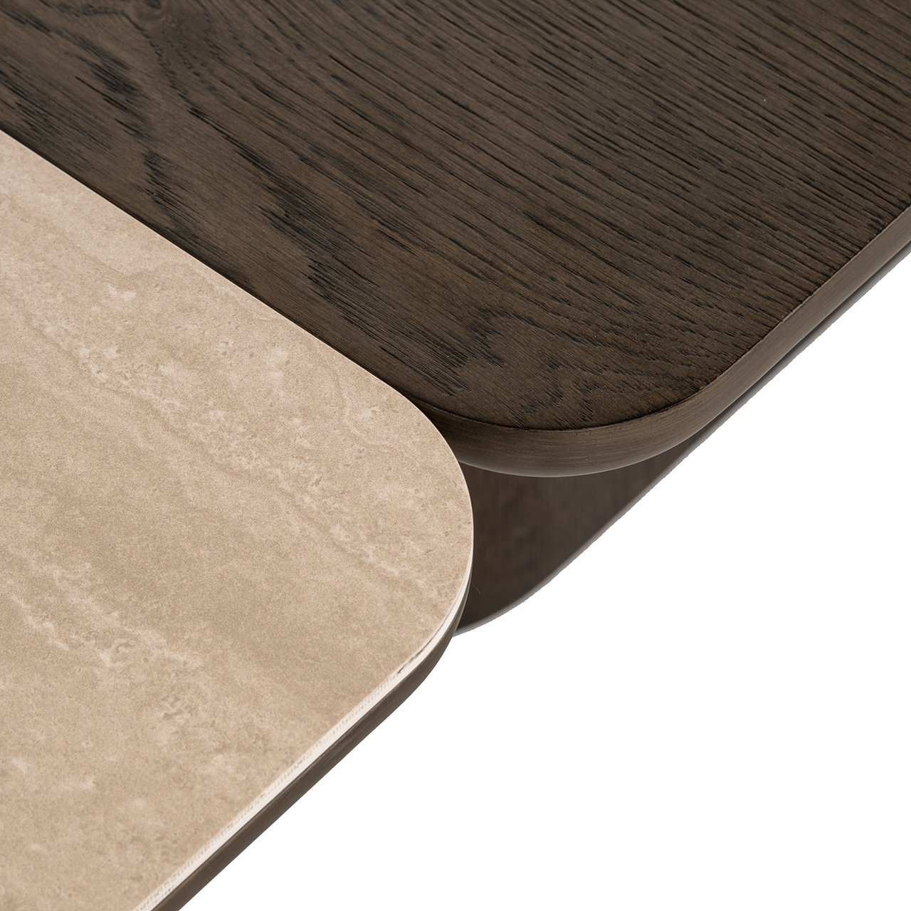 Salontafel Nando set van 2 (Bruin) - depauwwonen