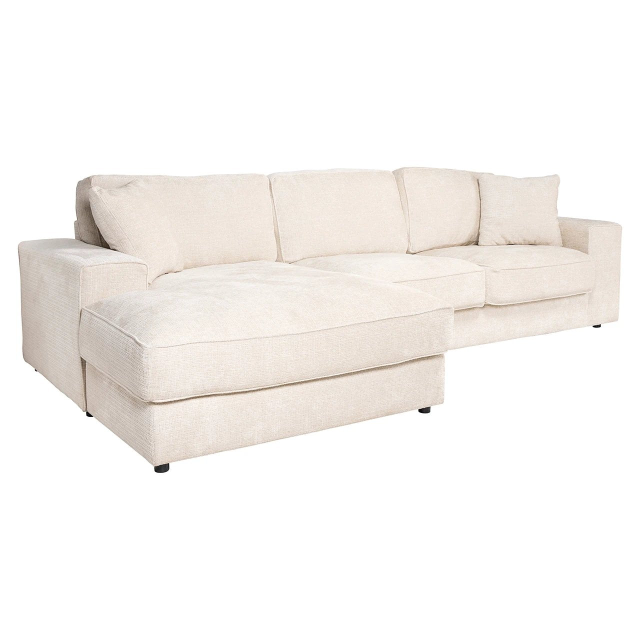 Sofa Santos lounge links + 2,5-zitsbank beige niagara by Richmond Interiors