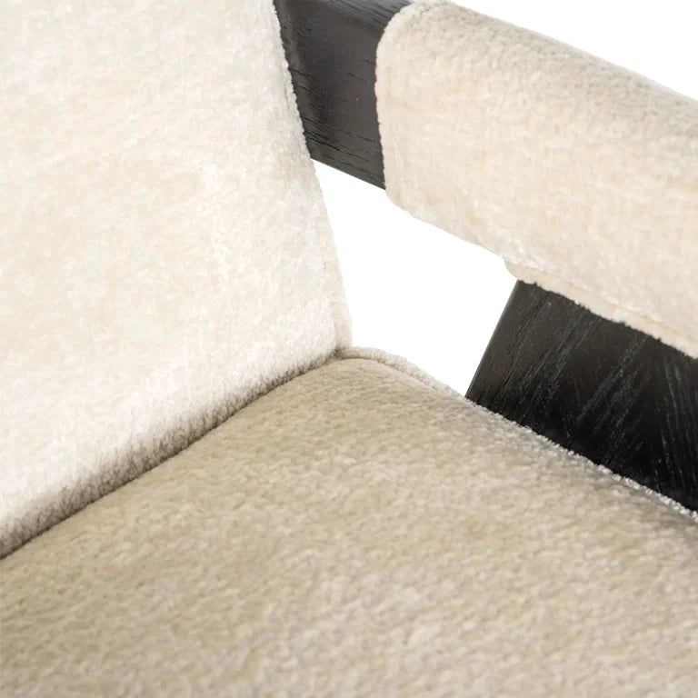 Stoel Cooper white chenille by Richmond Interiors