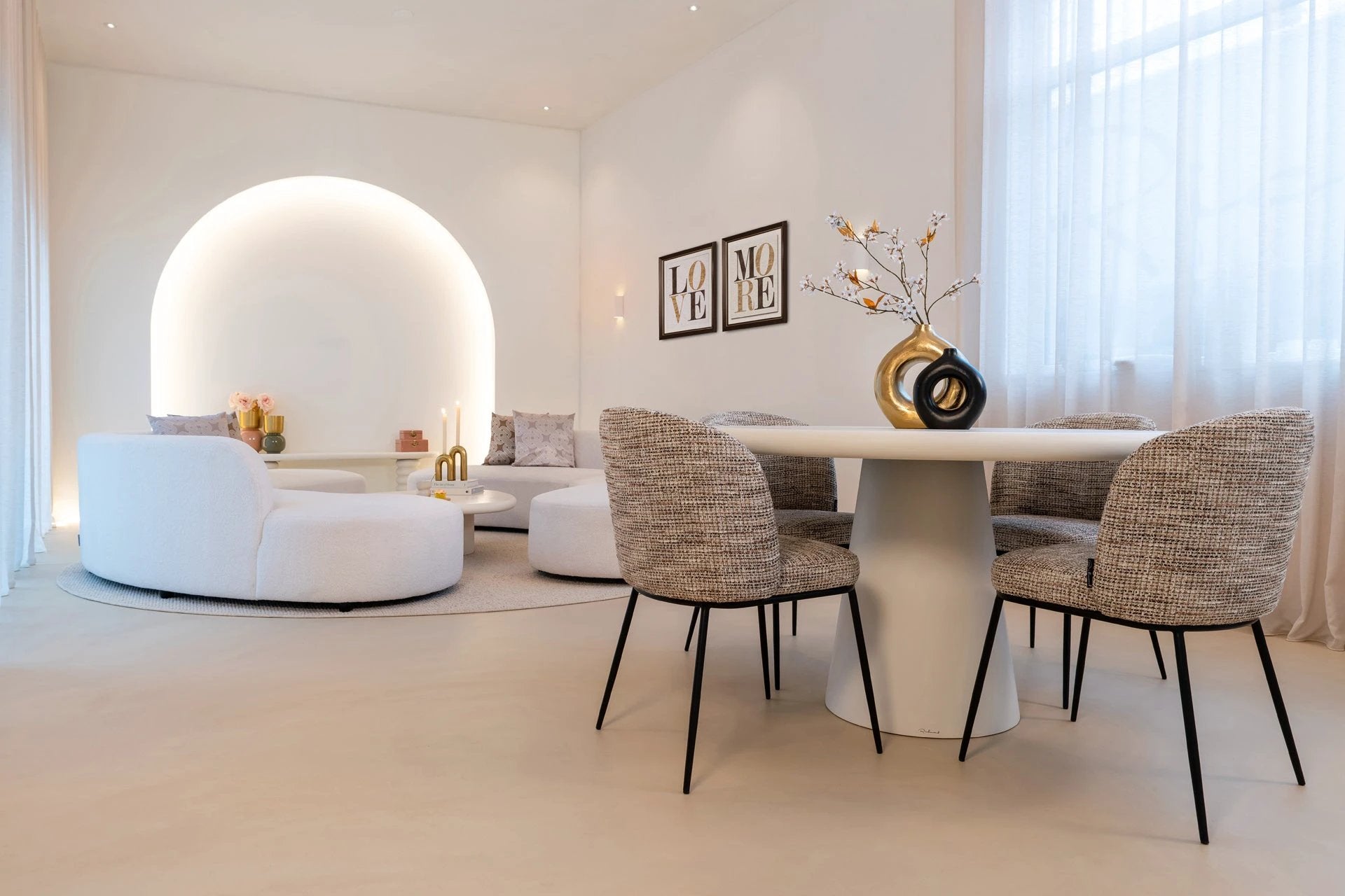 Chair Elvi trendy nature brandvertragend by Richmond Interiors