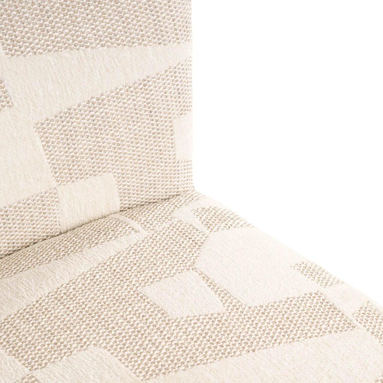 Stoel Lorain met wieltjes beige graffic by Richmond Interiors