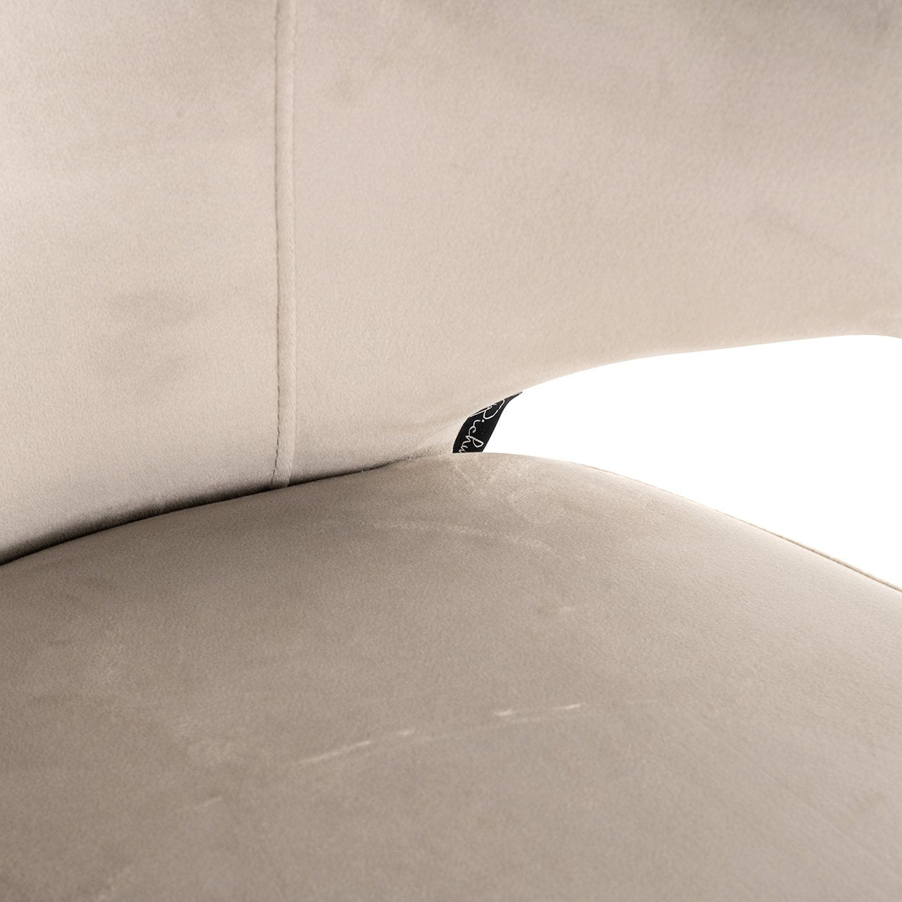 Stoel Xandra khaki velvet - depauwwonen