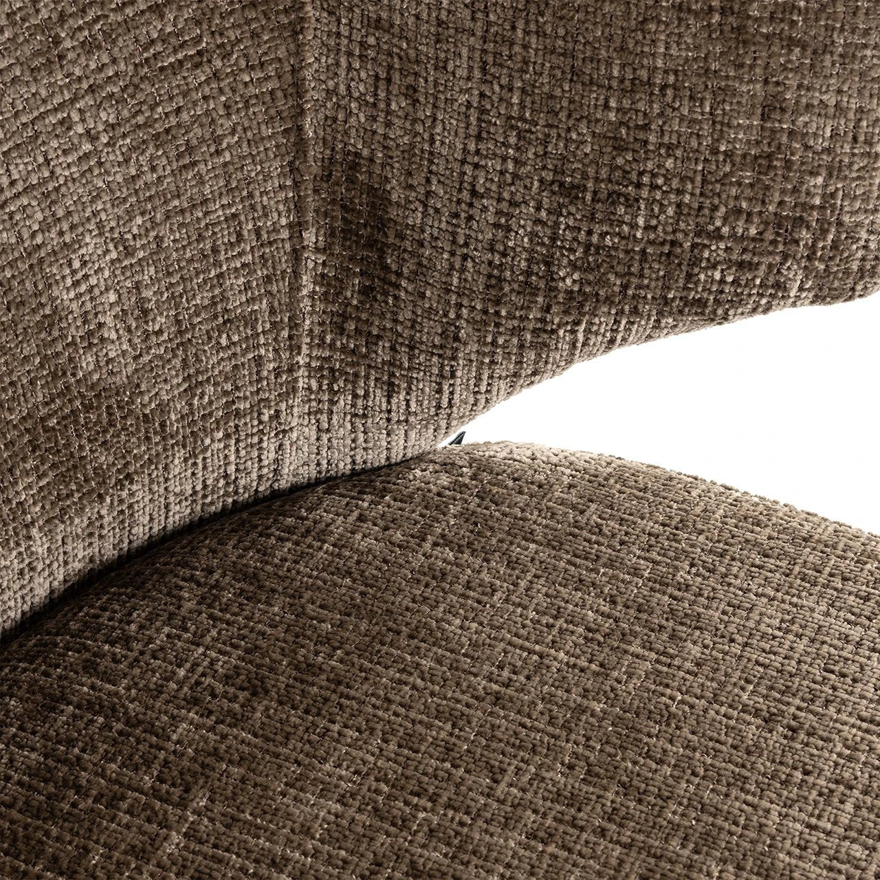 Stoel Xandra stone chenille brandvertragend by Richmond Interiors