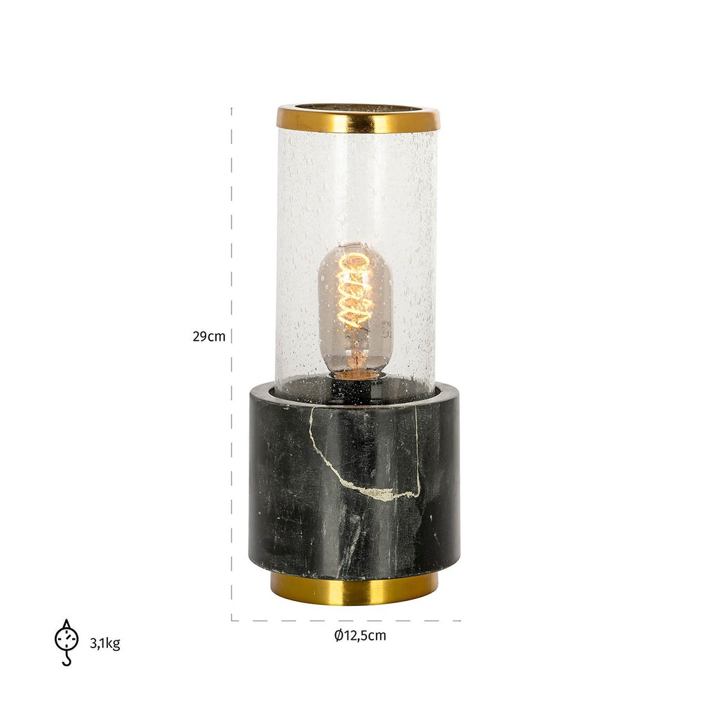 Tafellamp Conan (Black/gold) - depauwwonen