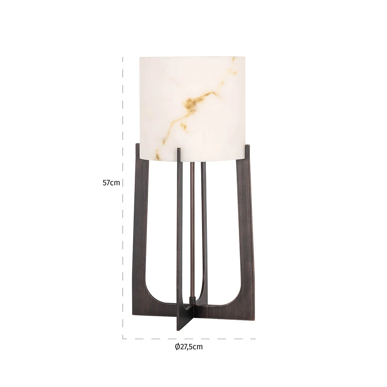 Tafellamp Loura klein (Bronze) by Richmond Interiors