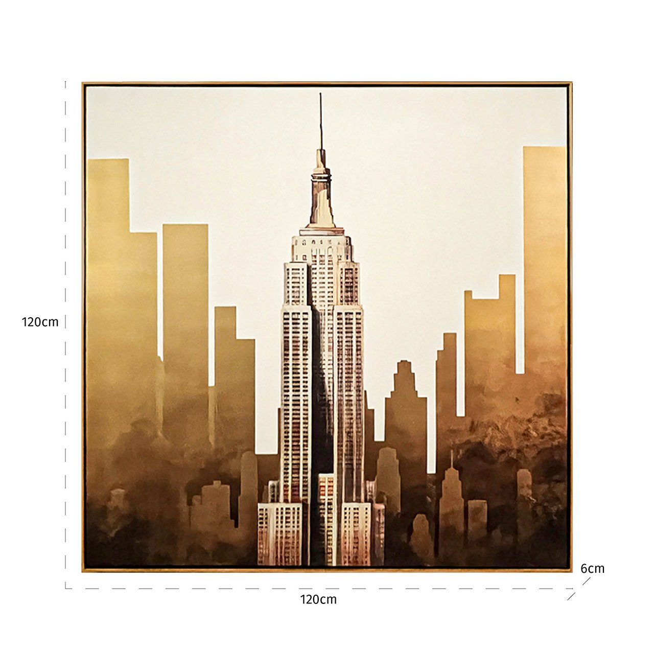 Wall art Empire (Gold) - depauwwonen