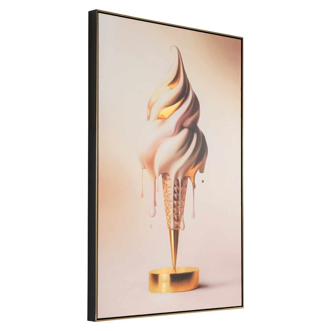Wall art Icecream (Gold) - depauwwonen
