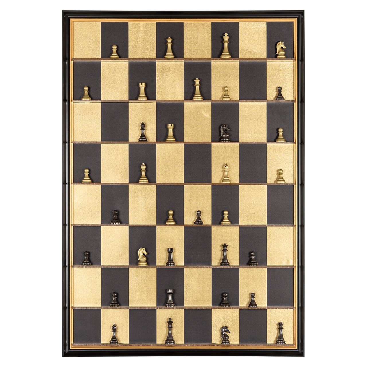 Wall art Nala (Black/gold) - depauwwonen