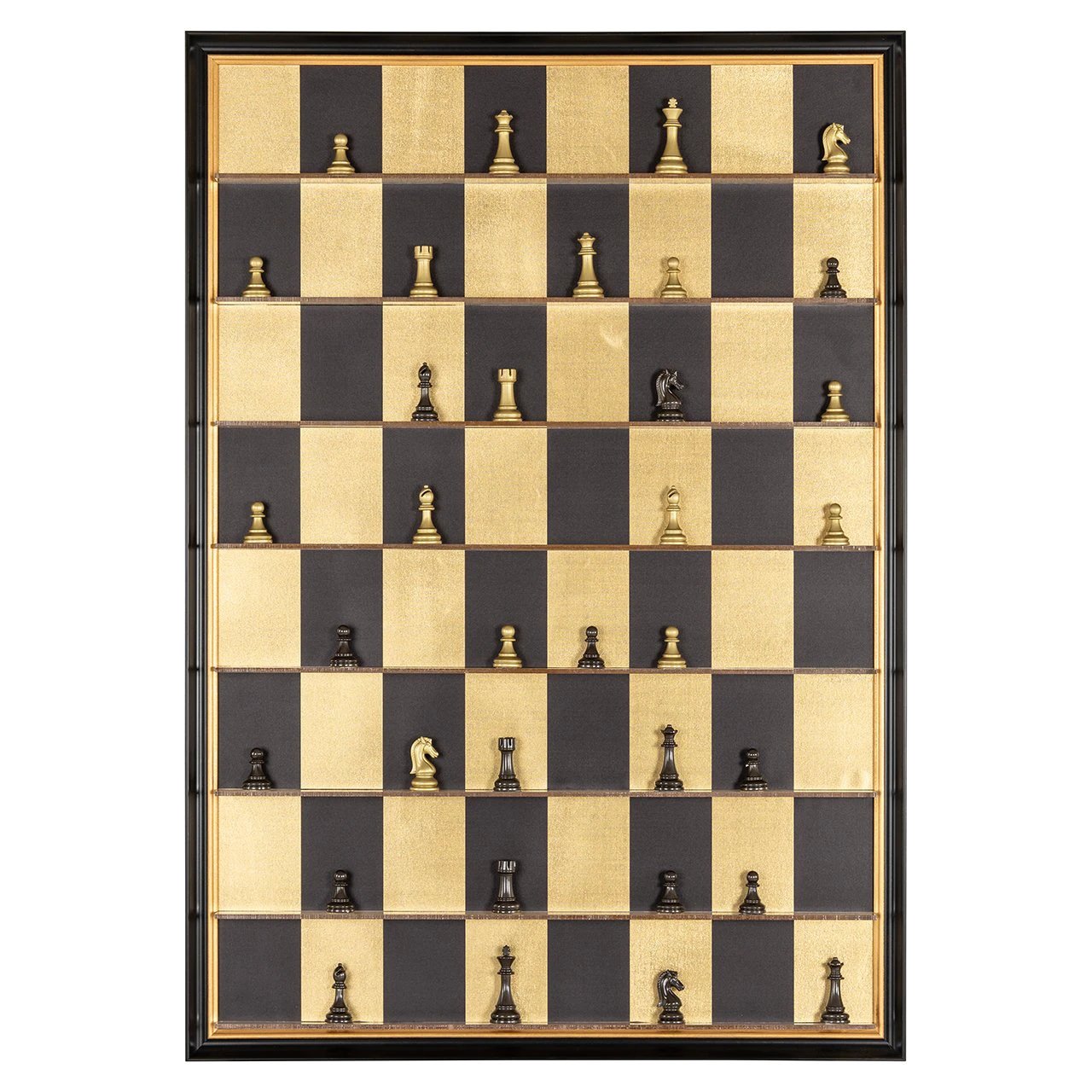 Wall art Nala (Black/gold) by Richmond Interiors