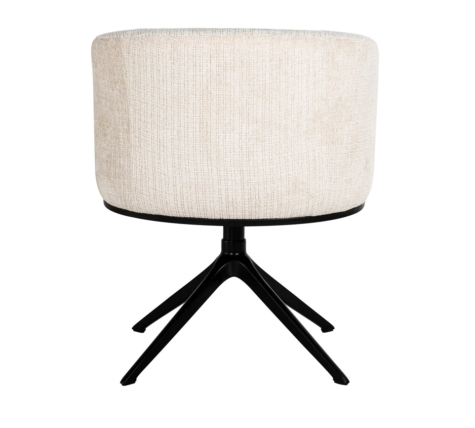 Draai Eetkamerstoel Cheyenne Beige Chenille by Richmond Interiors