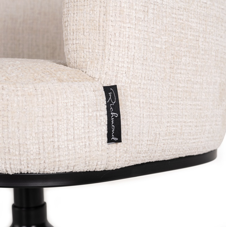 Draai Eetkamerstoel Cheyenne Beige Chenille - depauwwonen