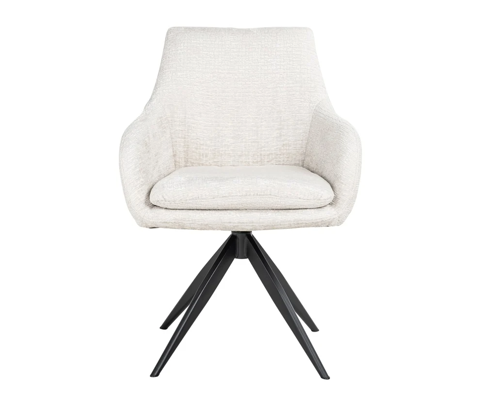 Draai Eetkamerstoel Lisonne Cream Fusion - depauwwonen