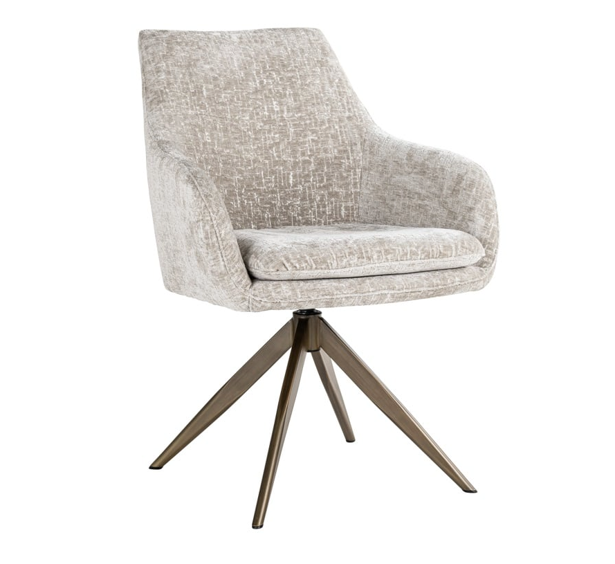 Draai Eetkamerstoel Lisonne Pearl Island - depauwwonen