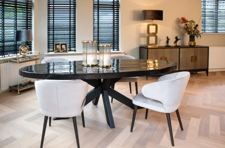 Dressoir Bloomville Goud - 4 deuren by Richmond Interiors