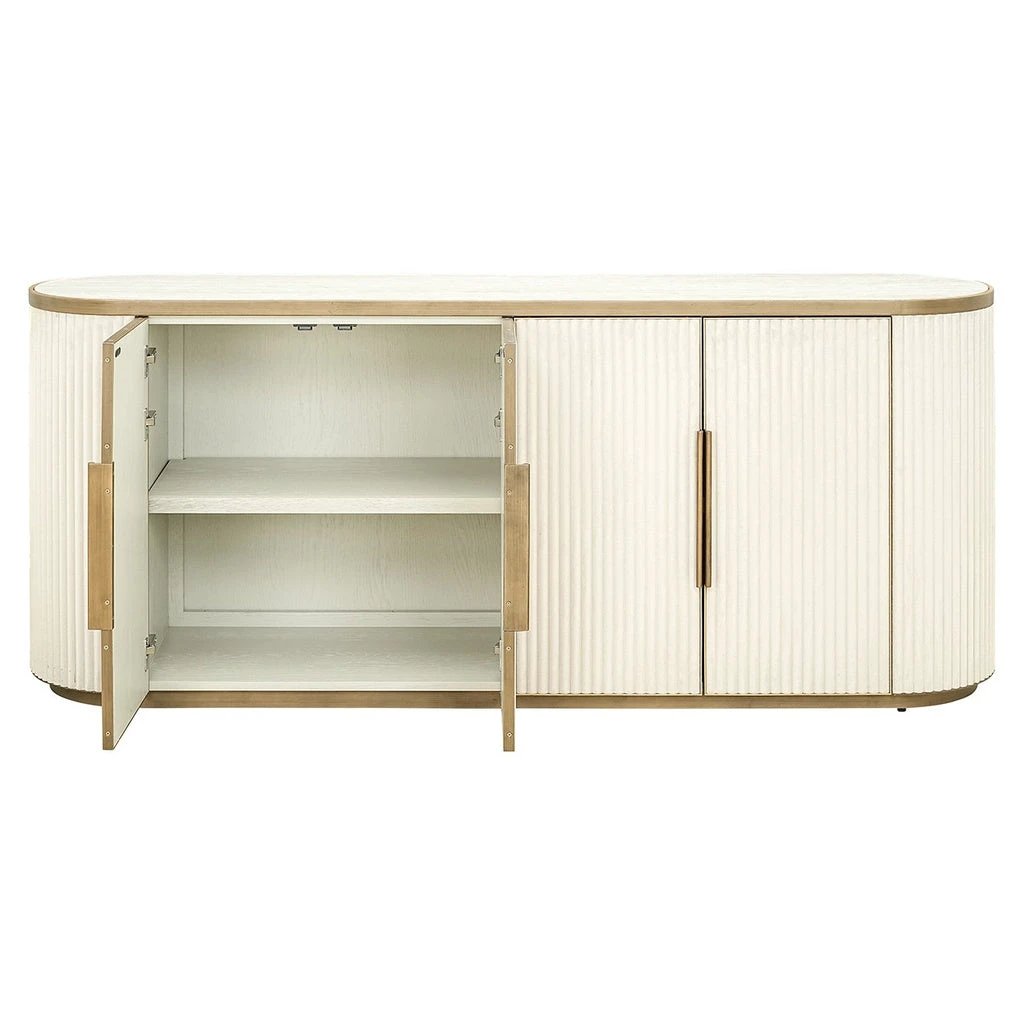 Dressoir Tivoli 4-deurs (Wit) by Richmond Interiors