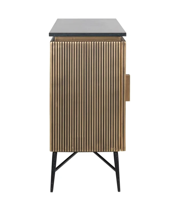 Dressoir Ironville Goud - 4 deuren by Richmond Interiors