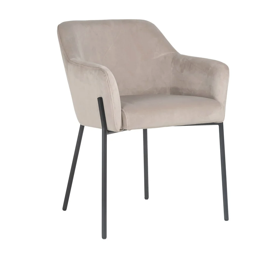 Eetkamerstoel Fay Khaki Velvet - depauwwonen