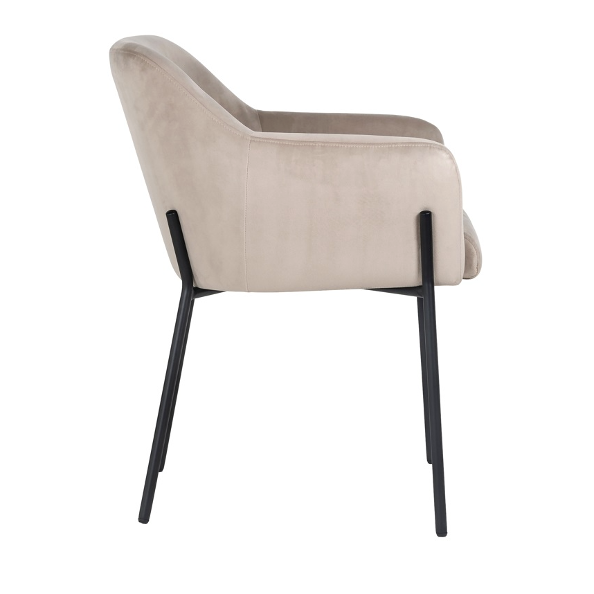Eetkamerstoel Fay Khaki Velvet - depauwwonen