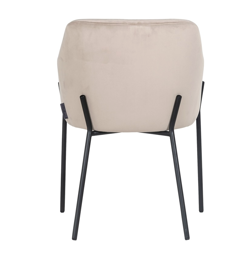 Eetkamerstoel Fay Khaki Velvet - depauwwonen