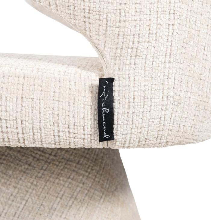 Eetkamerstoel Gatsbi Beige Chenille brandvertragend - depauwwonen