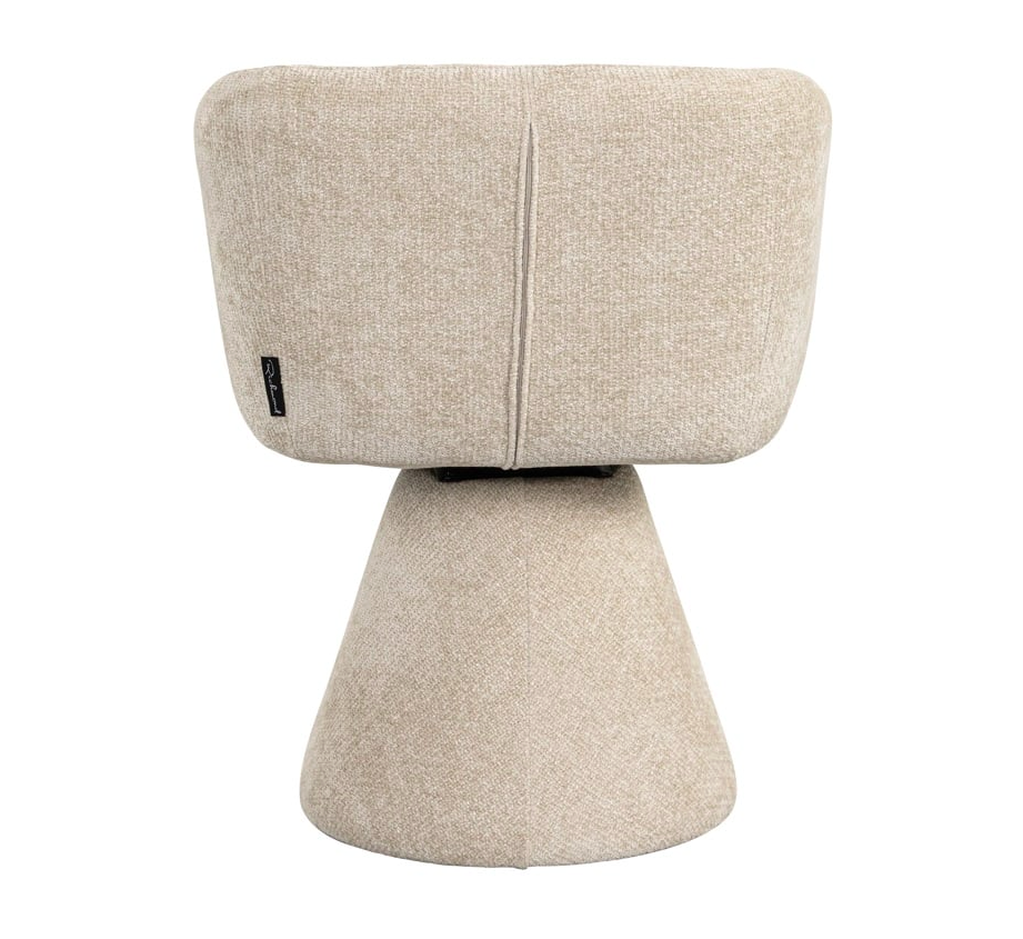 Draai Eetkamerstoel Madeline Cream Unicorn - depauwwonen