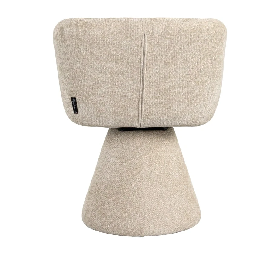 Draai Eetkamerstoel Madeline Cream Unicorn by Richmond Interiors