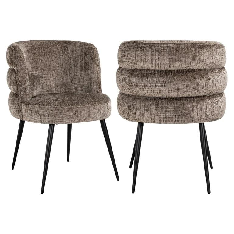 Eetkamerstoel Stella Stone Chenille by Richmond Interiors